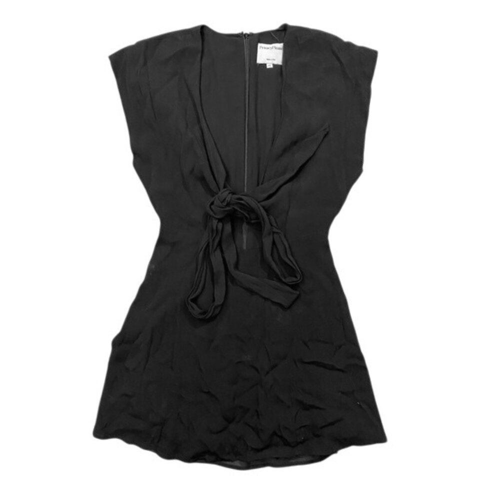 Privacy Please Tilla Mini Dress in Black